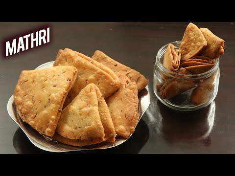 How To Make Mathri | Crispy Rajasthani Mathri Recipe | Matthi Recipe | Indian TeaTime Snacks |Ruchi