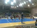 Último punto del primer set del partido entre el Grupo 2002 y el Jamper Aguere