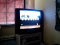 big nose the caveman sync problem with nes powerpak, but only with a crt tv. dont happen on lcd tv. but dont happen with the original game on a crt tv. note: the strange black line that appear on the screen is a camera bug, i dont see it in the game.