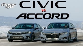 2022 Honda Civic vs Honda Accord - Worth the $10k 
