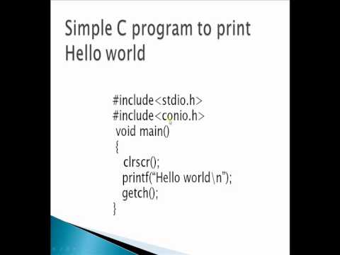 how to learn c programming