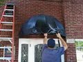 Cleaning Awnings with LOW Pressure Fort Worth TX