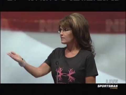 Sarah Palin's SMOKING HOT NRA Speech ~