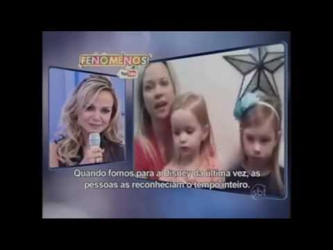 Chloe no Fenômenos do Youtube - Programa da Eliana