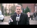 Prezydent o wystąpieniu ministra Sikorskiego