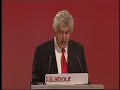 Rhodri Morgan speaks to Conference