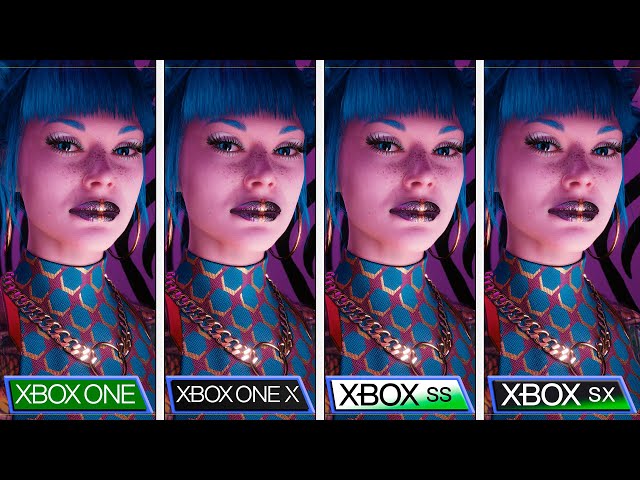 Cyberpunk 2077 : comparatif Xbox one, X, Series S et X