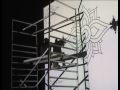video installation with graffiti and digital animation....