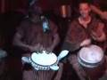 Famoudou Konate Performing with Chicago Djembe Project