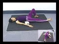 骨格ストレッチ　マーメイドポーズ