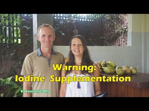 how to self test your iodine levels