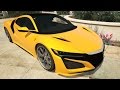 Acura NSX 2015 for GTA 5 video 5