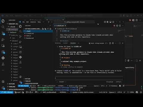 Claude Code Essentials - Settings Follow Along