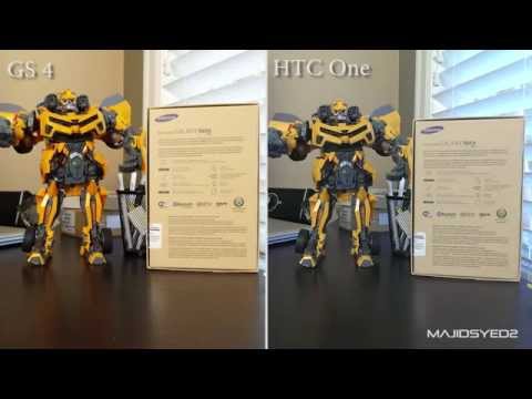 Samsung Galaxy S4 vs HTC One YouTube