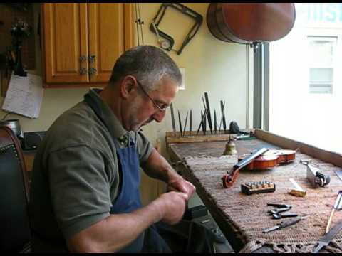 how to fit violin pegs