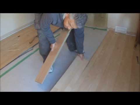 how to remove laminate flooring
