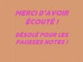 voici mon interpr�tation du g�n�rique du dessin anim� inspecteur gadget. ce n'est pas tout � fait le m�me rythme que l'original, c'est un peu plus lent, et vu que c'est pas super facile � jouer, il y a des fausses notes ! soyez indulgents svp !