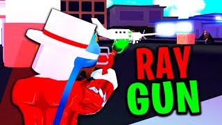 Trying Out The New Lazerblade In Roblox Mad City Minecraftvideos Tv