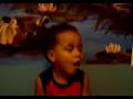 Zion Aziz Niang singing his ABCs