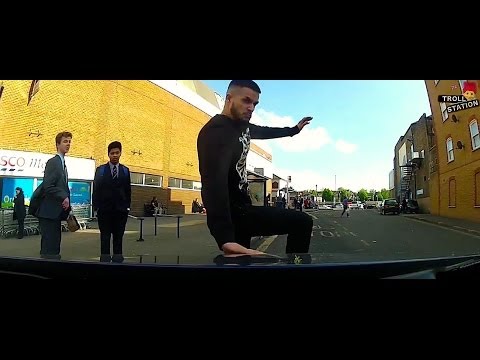 Getting hit by a Car Prank