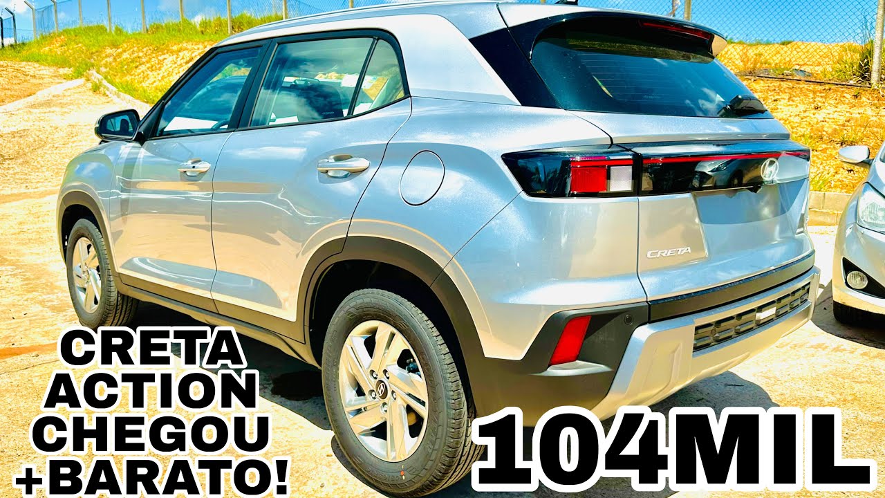 NOVO HYUNDAI CRETA ACTION 2026 EM DETALHES | ESSA É A NOVA VERSÃO DE ENTRADA QUE MUDOU!!