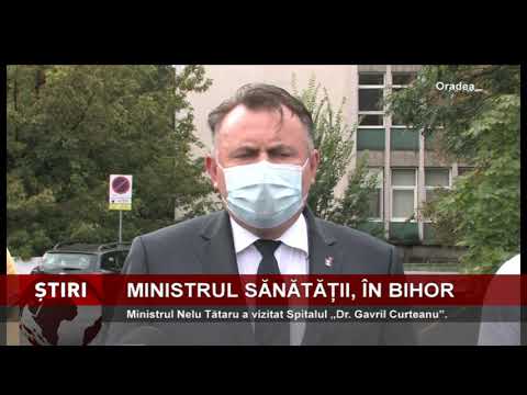 Ministrul Sănătății, Nelu Tătaru, în vizită la Oradea