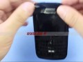 Perfect BlackBerry 8900 Forsted Housing Faceplate Cover - B