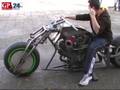 Motocykl w stylu dragster