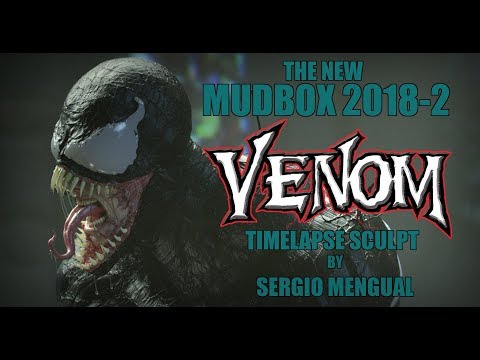 The Venom Birth Mudbox 2018.2 Timelapse Sculpt