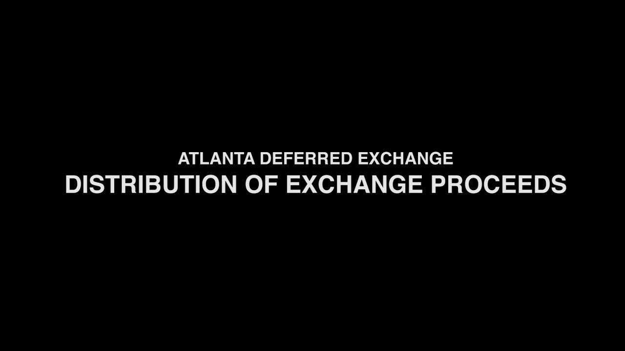  Distribution of Exchange Proceeds