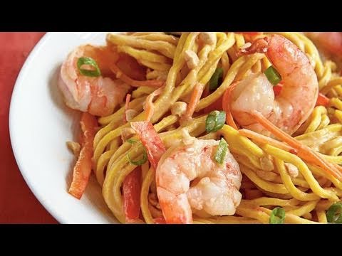 Shrimp and Peanut Butter Noodles