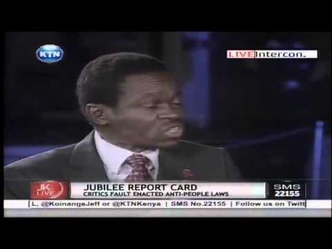 PLO - Jeff Koinange live with PLO Lumumba and Farah Maalim (Jubilee report card) Watch KTN Streaming LIVE from Kenya 24/7 on http://www.ktnkenya.tv Follow us on ht...