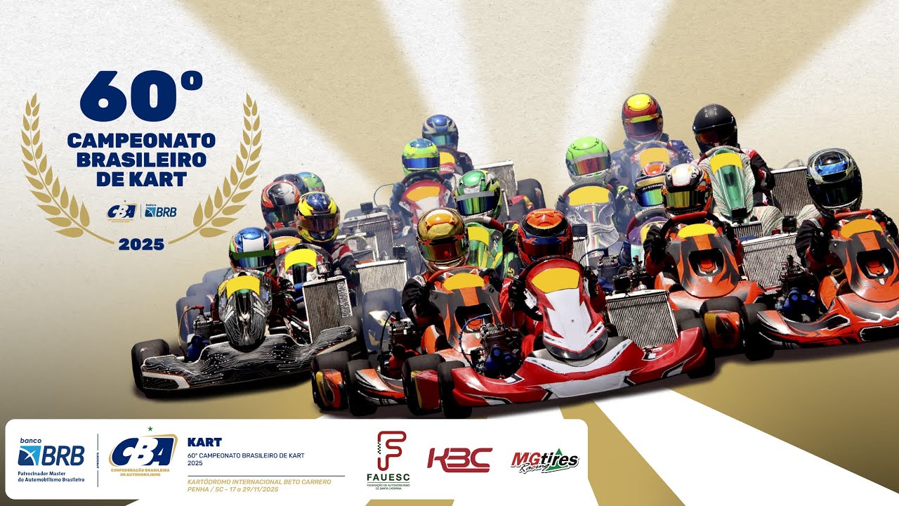 60º CAMPEONATO BRASILEIRO DE KART - KARTÓDROMO INTERNACIONAL BETO CARRERO  - SOLENIDADE E FINAIS