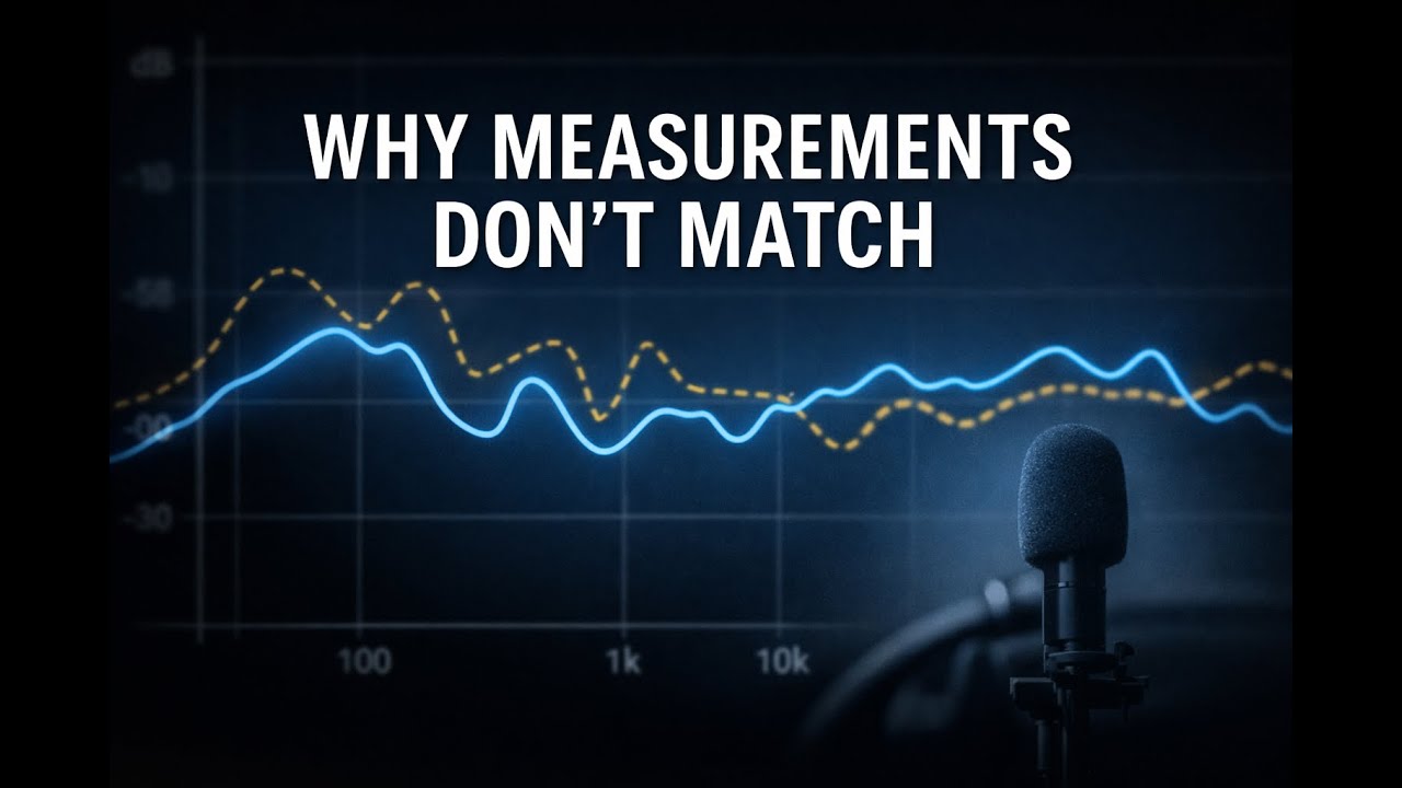 Why your measurements don't match. Mic Array vs Single Mic RTA testing.