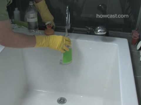 how to get rid of yellow ring in sink