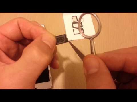 how to fit nano sim in micro sim slot