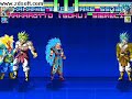 Goku SSJ8 SSJ7 Vs Nightmare and Broli