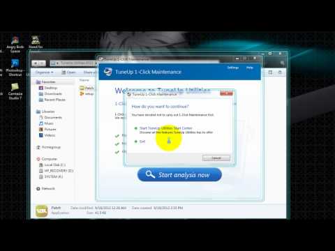 how to patch tuneup utilities 2013