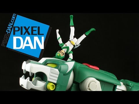 Mattel Voltron Classics Green Lion and Pidge Figure Review