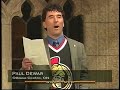 MP Paul Dewar supports Ottawa Senators in Parliament
