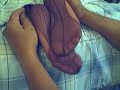 Tickling sleeping feet 7