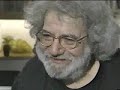 the day after seeing the grateful dead perform at the omni in atlanta on march 30th, 1994, i received a call from the assignment desk at wxia-tv, where i worked as a producer.  would i like to interview jerry garcia?  as a deadhead since my first show in 1981, i was ready in about two minutes!

when we arrived at the art gallery showing jerry's work, dennis mcnally escorted us in and laid down the ground rules:  five minutes, and only questions about his artwork.

i was starstruck and young and inexperienced as a journalist.  i stuck to the rules.  i was disappointed when a veteran newspaper reporter followed me, and dug right into the music, the history, and all the stuff that made the grateful dead great.  jerry seemed to appreciate it!

so, it might have been a missed opportunity professionally, but it was a huge thrill as a fan!