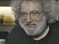 the day after seeing the grateful dead perform at the omni in atlanta on march 30th, 1994, i received a call from the assignment desk at wxia-tv, where i worked as a producer.  would i like to interview jerry garcia?  as a deadhead since my first show in 1981, i was ready in about two minutes!

when we arrived at the art gallery showing jerry's work, dennis mcnally escorted us in and laid down the ground rules:  five minutes, and only questions about his artwork.

i was starstruck and young and inexperienced as a journalist.  i stuck to the rules.  i was disappointed when a veteran newspaper reporter followed me, and dug right into the music, the history, and all the stuff that made the grateful dead great.  jerry seemed to appreciate it!

so, it might have been a missed opportunity professionally, but it was a huge thrill as a fan!