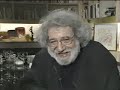 the day after seeing the grateful dead perform at the omni in atlanta on march 30th, 1994, i received a call from the assignment desk at wxia-tv, where i worked as a producer.  would i like to interview jerry garcia?  as a deadhead since my first show in 1981, i was ready in about two minutes!

when we arrived at the art gallery showing jerry's work, dennis mcnally escorted us in and laid down the ground rules:  five minutes, and only questions about his artwork.

i was starstruck and young and inexperienced as a journalist.  i stuck to the rules.  i was disappointed when a veteran newspaper reporter followed me, and dug right into the music, the history, and all the stuff that made the grateful dead great.  jerry seemed to appreciate it!

so, it might have been a missed opportunity professionally, but it was a huge thrill as a fan!