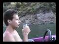 how to drink a beer on a jet boat