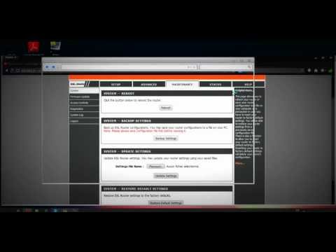 how to recover modem password