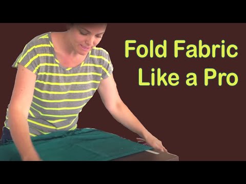 how to organize fabric