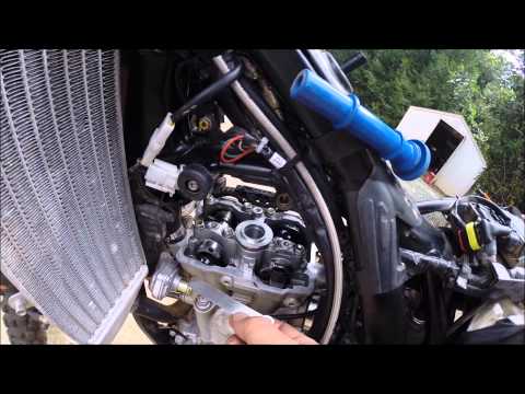 how to adjust ktm valves