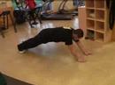 Weight lifting exercise example - Walk Outs