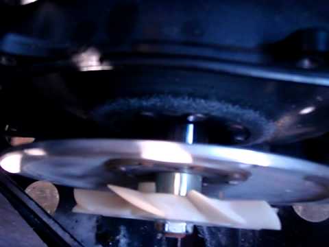 how to change belt on rhino 700